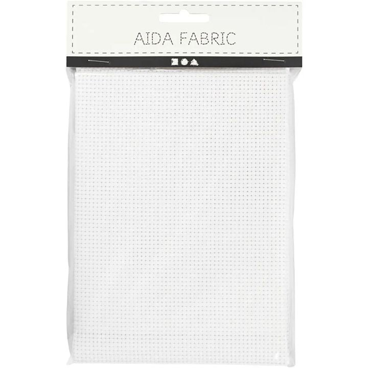 Tkanina za vez AIDA 50x50 cm 43 kvadrata po 10 cm — slika 1