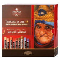 Toison D’Or meke pastele PORTRAIT set od 48 komada u kutiji, idealne za portretno crtanje.