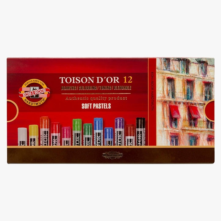 Toison d’Or suhe pastele, set od 12 komada u kartonskom pakovanju