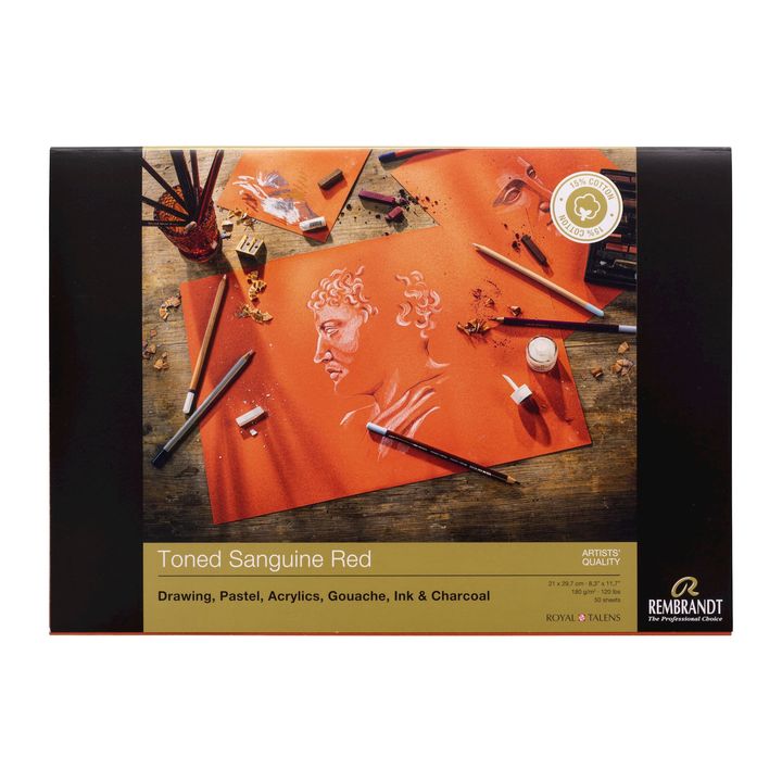 Toniran papir Rembrandt Sanguine Red - izaberite — slika 1