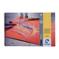 Toniran papir Van Gogh Earth Red - izaberite — slika 1