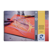 Toniran papir Van Gogh Earth Red - izaberite — slika 2