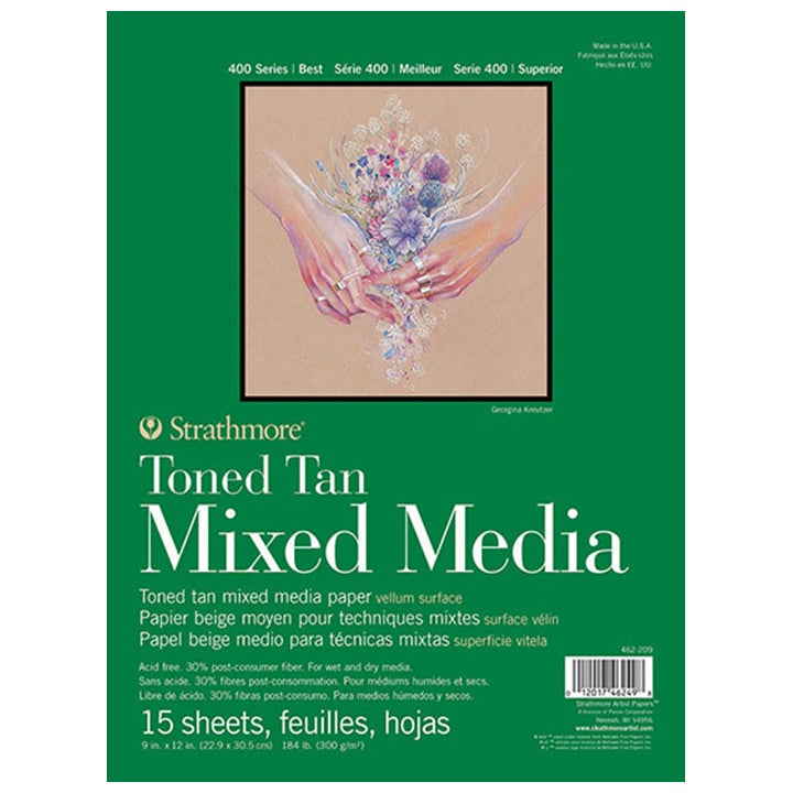 Tonirani papir Strathmore Mixed media Tan - izaberi dimenzije — slika 1