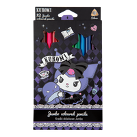 Trouglaste drvene bojice Colorino JUMBO Kuromi, 12 boja