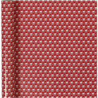 Ukrasni papir | red white drum 70 cm x 4 m