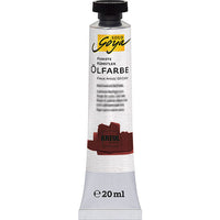 Uljana boja Finest Artists Solo Goya 20 ml - izaberite nijansu – Burnt Sienna