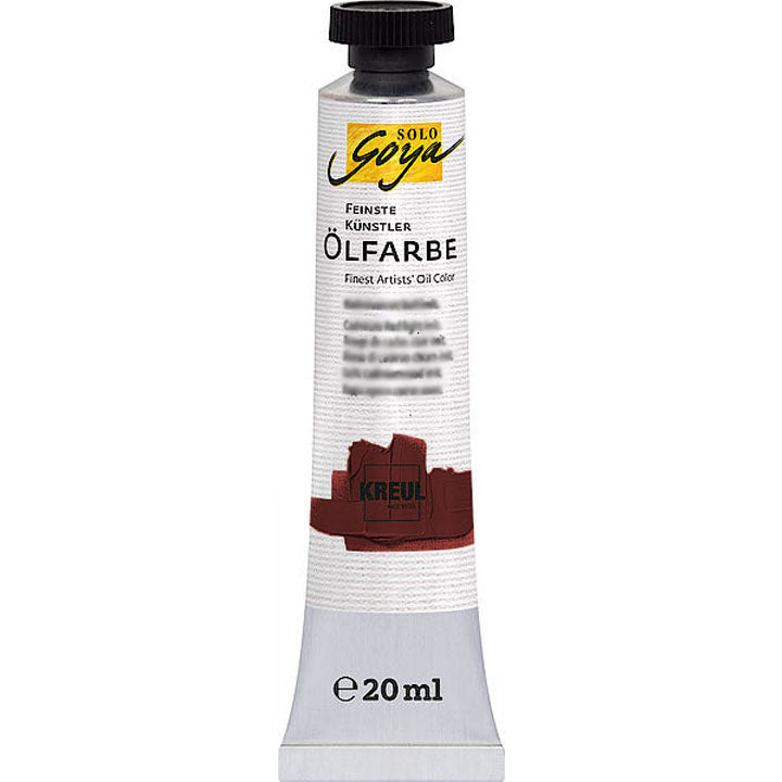 Uljana boja Finest Artists Solo Goya 20 ml - izaberite nijansu – Burnt Sienna