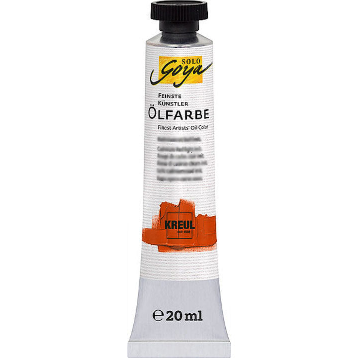 Uljana boja Finest Artists Solo Goya 20 ml - izaberite nijansu – Cadmium Orange Imit.