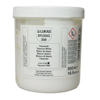 Uljana boja LUKAS Studio - 500 ml Titan bijela
