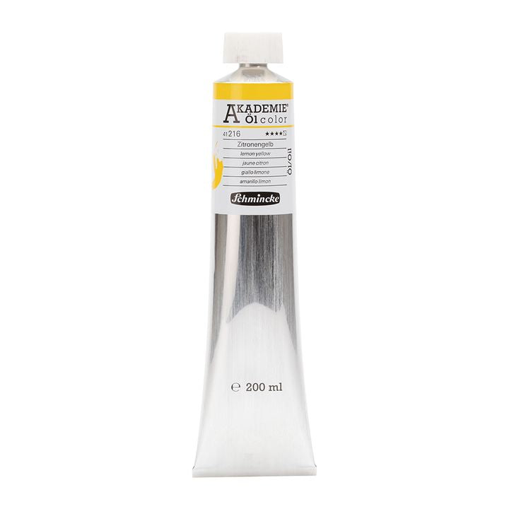 Uljane boje Schmincke AKADEMIE 200 ml - 216 limun žuta