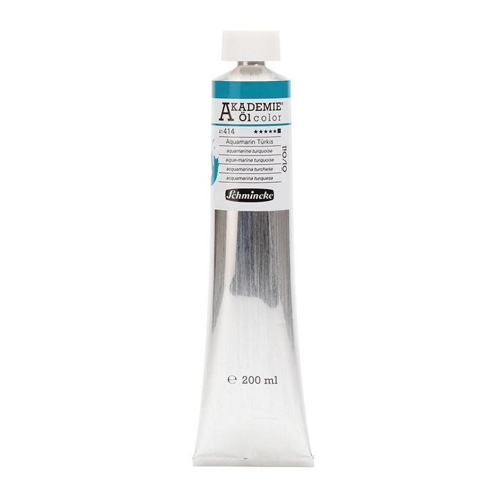 Uljane boje Schmincke AKADEMIE 200 ml - 414 akvamarin tirkizna