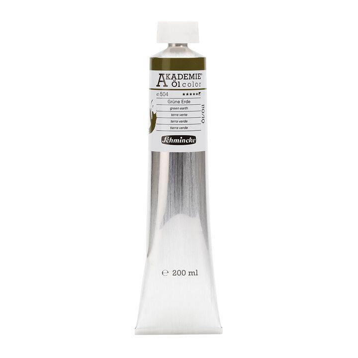 Uljane boje Schmincke AKADEMIE 200 ml - 504 zelena zemlja