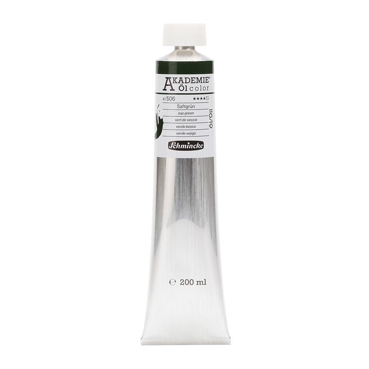 Uljane boje Schmincke AKADEMIE 200 ml - 506 biljna zelena