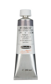 Uljane boje Schmincke MUSSINI 150 ml – 784 Plavičasto siva 1