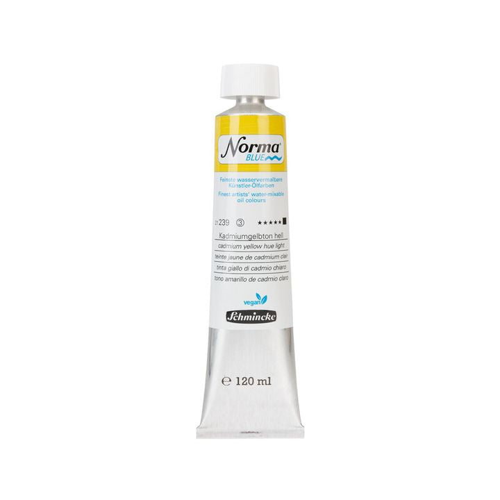 Schmincke Norma Blue uljana boja 120 ml, intenzivna pigmentacija za slikare.
