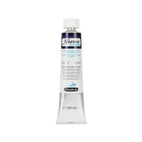 Detaljan prikaz tube Schmincke Norma Blue uljane boje od 120 ml.