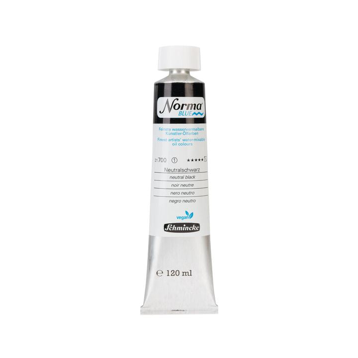 Profesionalna Schmincke Norma Blue uljana boja 120 ml, neophodna za svakog slikara.