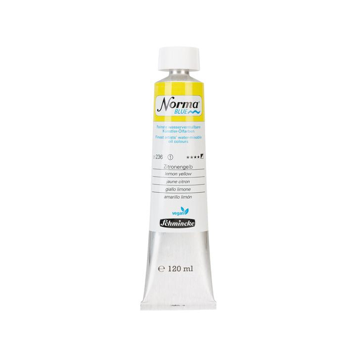 Schmincke Norma Blue uljana boja 120 ml u tubi, profesionalna umjetnička boja.