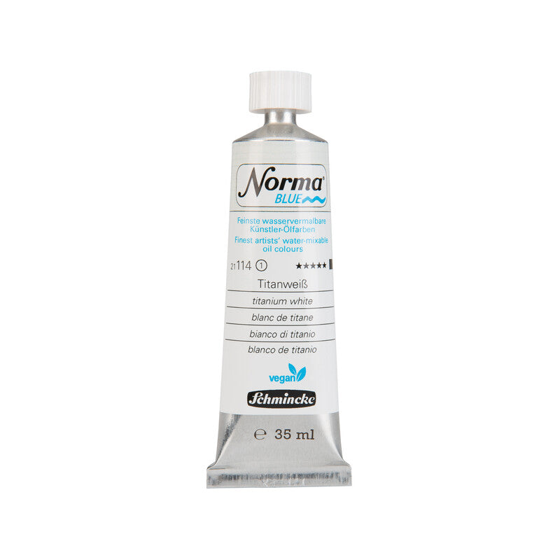 Uljane boje Schmincke Norma Blue 35 ml – 114 Titanijum bijela