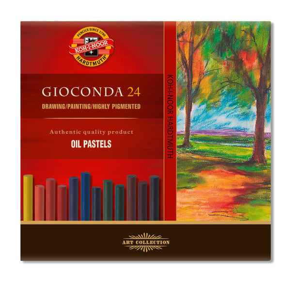 Uljane pastele - GIOCONDA - 24 kom