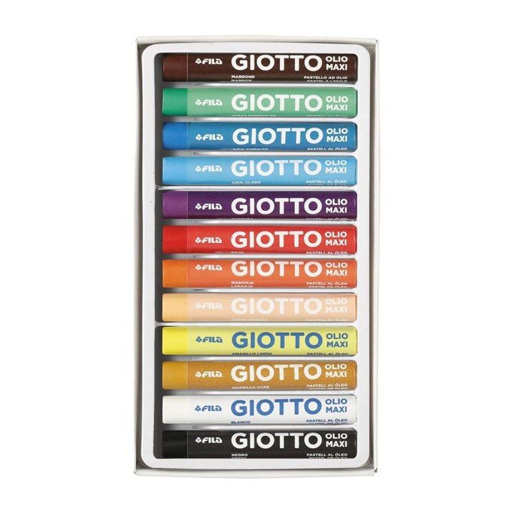Uljane pastele GIOTTO OLIO MAXI 12 kom — slika 2