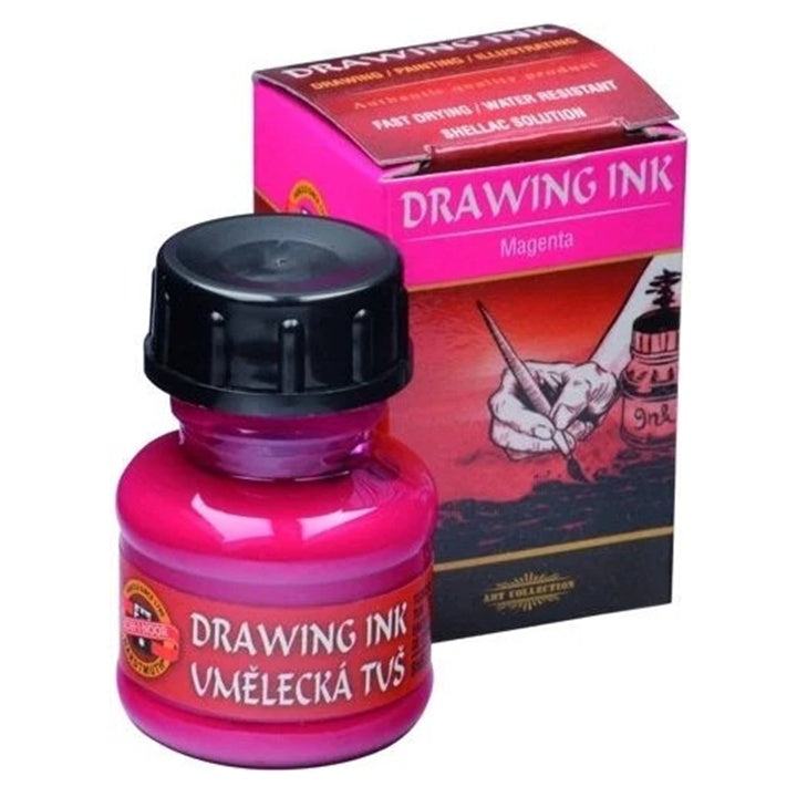 Umjetnički tuš KOH-I-NOOR, 20 g – 2315 Magenta