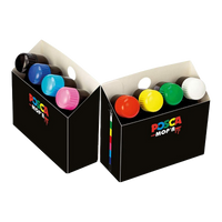 Posca PCM-22 8C MOP´R set markera, 3 – 19 mm, mix boja (8 kom)