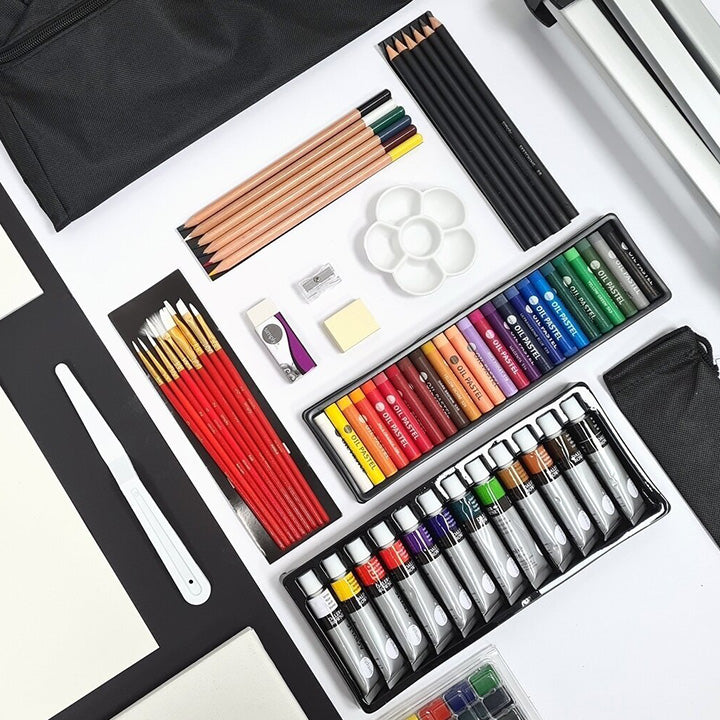 Veliki umjetnički set Daler-Rowney sa stalkom - 115 dijelni — slika 6