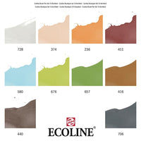 Vodene olovke Ecoline Brush Pen Architect | Set od 10 komada — slika 4
