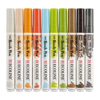 Vodene olovke Ecoline Brush Pen Architect | Set od 10 komada — slika 5