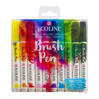 Vodene olovke Ecoline Brush Pen Bright | Set od 10 komada — slika 1