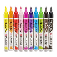 Vodene olovke Ecoline Brush Pen Bright | Set od 10 komada — slika 3