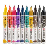 Vodene olovke Ecoline Brush Pen Dark | Set od 10 komada — slika 3