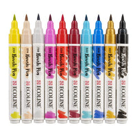 Vodene olovke Ecoline Brush Pen Fashion | Set od 10 komada — slika 3