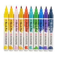 Vodene olovke Ecoline Brush Pen Illustrator | Set od 10 komada — slika 3