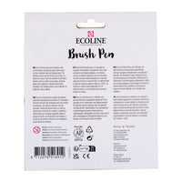 Vodene olovke ECOLINE BRUSH PEN pastel 10 kom — slika 5