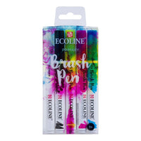 Vodene olovke Ecoline Brush Pen Primary | Set od 5 komada — slika 1
