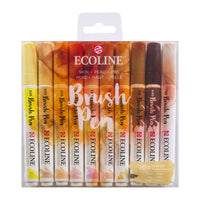Vodene olovke Ecoline Brush Pen Skin | Set od 10 komada — slika 1