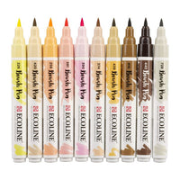 Vodene olovke Ecoline Brush Pen Skin | Set od 10 komada — slika 3