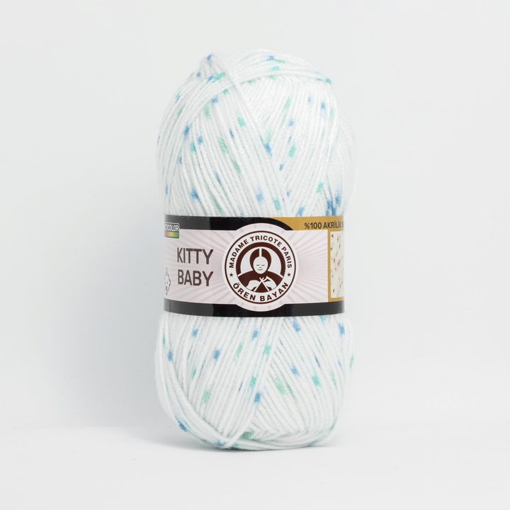 Vunica za djecu Madame Tricote Paris Kitty Baby 100 g - izaberi boju — slika 2