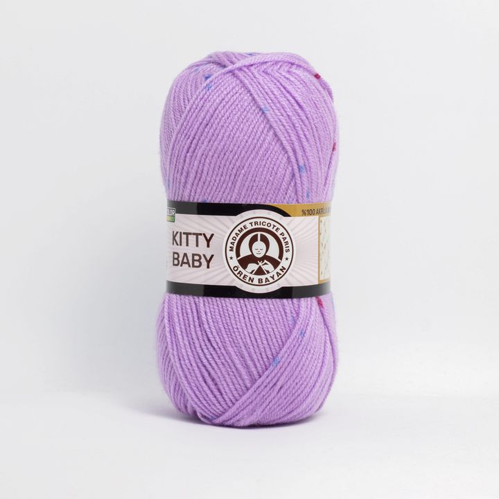Vunica za djecu Madame Tricote Paris Kitty Baby 100 g - izaberi boju — slika 3