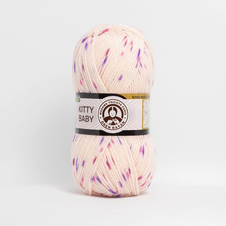 Vunica za djecu Madame Tricote Paris Kitty Baby 100 g - izaberi boju — slika 4