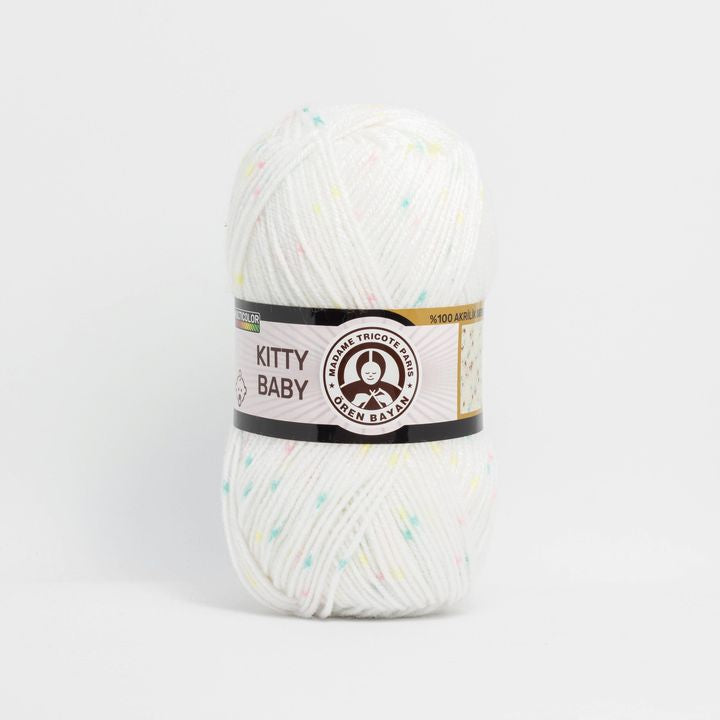 Vunica za djecu Madame Tricote Paris Kitty Baby 100 g - izaberi boju — slika 6