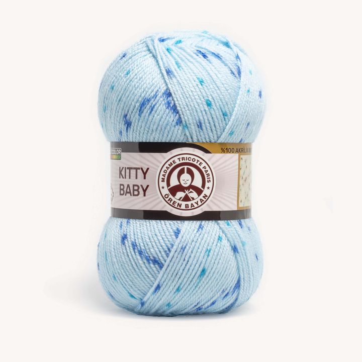 Vunica za djecu Madame Tricote Paris Kitty Baby 100 g - izaberi boju — slika 10