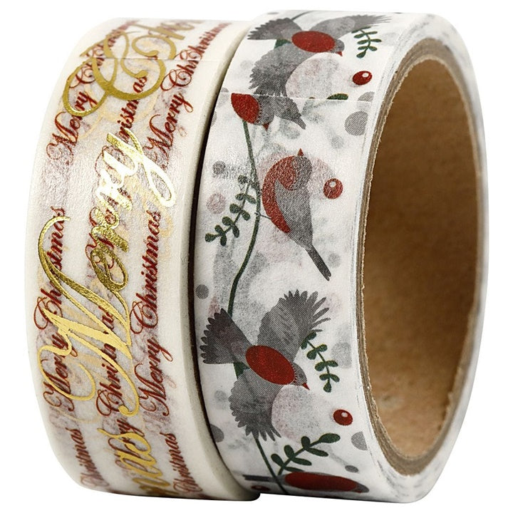 Washi traka pakiranje od 2 komada - izaberite motiv — slika 1