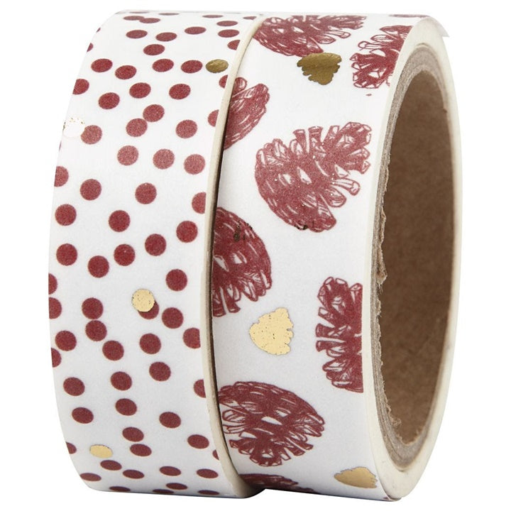 Washi traka pakiranje od 2 komada - izaberite motiv — slika 2