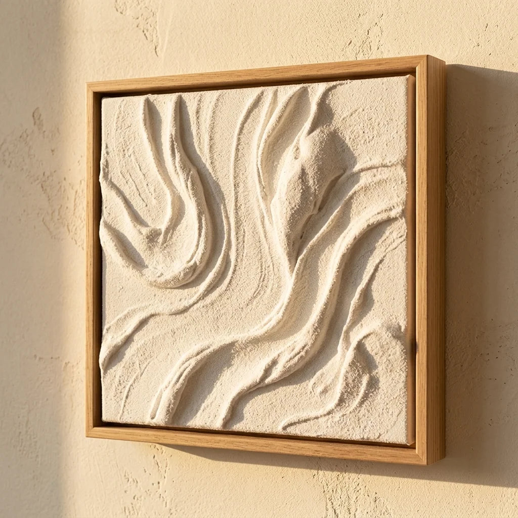 Strukturalni reljef u ramu od ARTMIE 3D paste