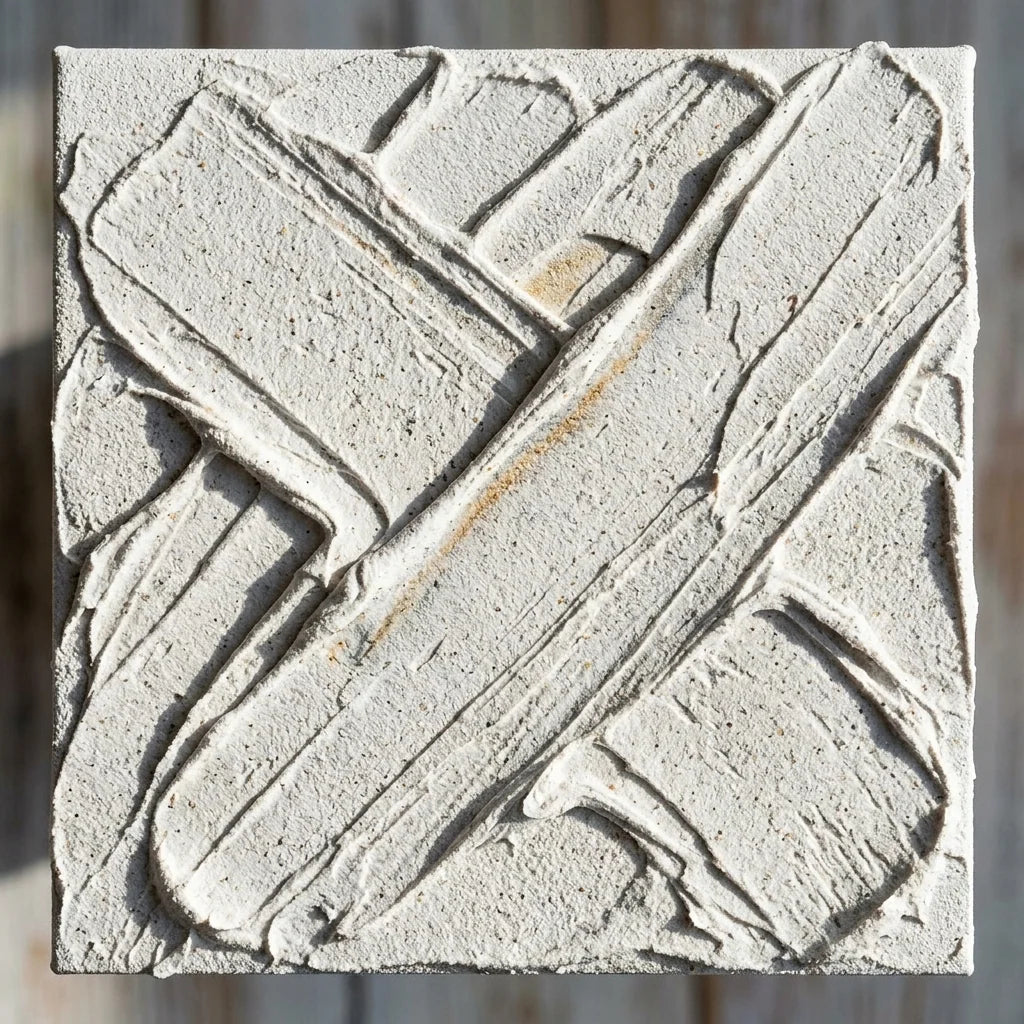 Teksture pijeska sa 3D reljefnom pastom ARTMIE — sitnozrnati potezi špahtlom