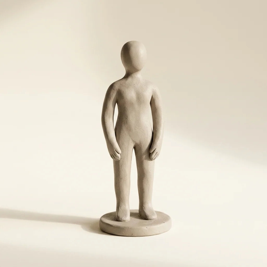 Ručno modelirana figurica lika od mase Clay with me