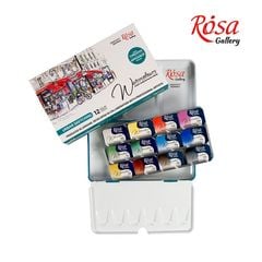 Rosa Gallery akvarel boje - Urban Sketching set 12 x 2,5 ml